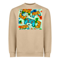 Mushroom gaming controller Heavyweight Sweatshirt - JahusDesignShop