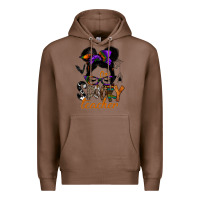 Chestnut one spooky teacher Premium Hoodie - SublimationCraftShop