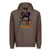 Coffee one spooky teacher Premium Hoodie - SublimationCraftShop