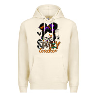 Tofu one spooky teacher Premium Hoodie - SublimationCraftShop