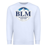 White buschs shirt light matters t shirt, BLM buschs shirt light matters Premium Sweatshirt - artisFamous