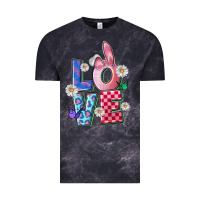 Cloud Black easter love Vintage Tee - FaDigitalArtStudio