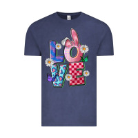 Vintage Denim easter love Vintage Tee - FaDigitalArtStudio