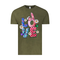 Vintage Olive easter love Vintage Tee - FaDigitalArtStudio