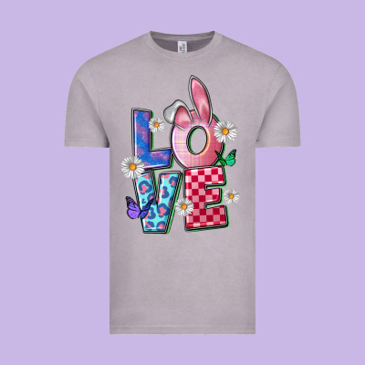 Easter Love Vintage Tee Designed By Fadigitalartstudio