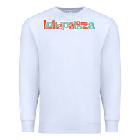 White Lollapalooza Festival Premium Sweatshirt - artisFamous