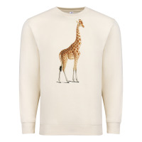 Sandshell Giraffe Premium Sweatshirt - artisFamous