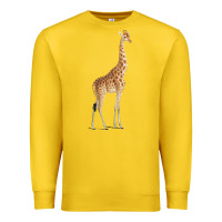 Lemon Giraffe Premium Sweatshirt - artisFamous