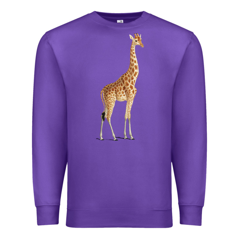 Giraffe Premium Sweatshirt by artisFamous | Teevron
