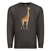 Smoke Giraffe Premium Sweatshirt - artisFamous