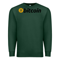 Sports Green vintage look bitcoin Premium Sweatshirt - artisFamous