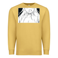 Antique Gold anime eyes Premium Sweatshirt - artisFamous