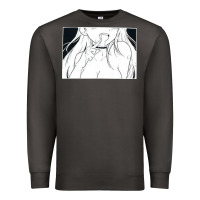 Smoke anime eyes Premium Sweatshirt - artisFamous