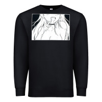 Black anime eyes Premium Sweatshirt - artisFamous