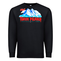 Black visit twin peaks Premium Sweatshirt - artisFamous