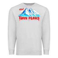 Dove Grey visit twin peaks Premium Sweatshirt - artisFamous