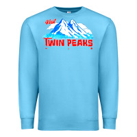 Ocean Blue visit twin peaks Premium Sweatshirt - artisFamous