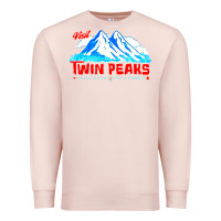 Pale Pink visit twin peaks Premium Sweatshirt - artisFamous
