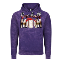 Cloud Purple Baseball Mom Vintage Hoodie - CowhideDigitalArt