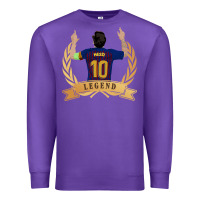 Purple Messi The Legend Premium Sweatshirt - artisFamous