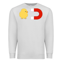 Dove Grey chick magnet Premium Sweatshirt - artisFamous