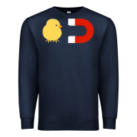 Navy chick magnet Premium Sweatshirt - artisFamous