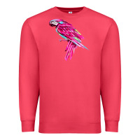 Cardinal pink parrot T-shirts Premium Sweatshirt - artisFamous