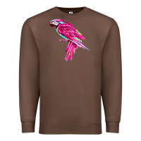 Chestnut pink parrot T-shirts Premium Sweatshirt - artisFamous