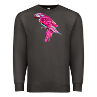 Smoke pink parrot T-shirts Premium Sweatshirt - artisFamous