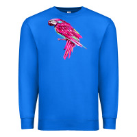 True Royal pink parrot T-shirts Premium Sweatshirt - artisFamous