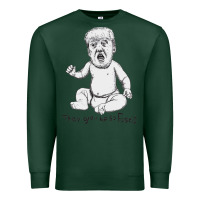 Sports Green baby trump Premium Sweatshirt - artisFamous