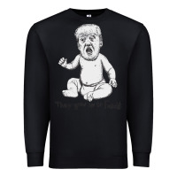 Black baby trump Premium Sweatshirt - artisFamous