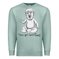 Seafoam baby trump Premium Sweatshirt - artisFamous