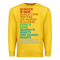 Lemon vintage, retro science is real, black lives matter Premium Sweatshirt - artisFamous