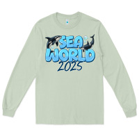 Matcha Sea World 2025 Long Sleeve Tee - CowhideDigitalArt