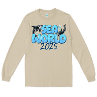 Mushroom Sea World 2025 Long Sleeve Tee - CowhideDigitalArt