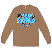 Toasted Coconut Sea World 2025 Long Sleeve Tee - CowhideDigitalArt