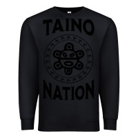 Black white taino nation coqui sun boricua taino Premium Sweatshirt - artisFamous