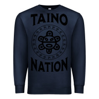 Navy white taino nation coqui sun boricua taino Premium Sweatshirt - artisFamous
