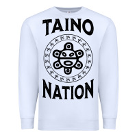White white taino nation coqui sun boricua taino Premium Sweatshirt - artisFamous