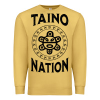 Antique Gold white taino nation coqui sun boricua taino Premium Sweatshirt - artisFamous