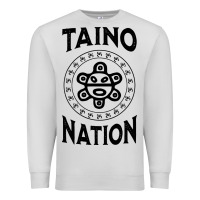 Dove Grey white taino nation coqui sun boricua taino Premium Sweatshirt - artisFamous
