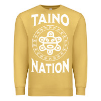 Antique Gold white taino nation coqui sun boricua taino Premium Sweatshirt - artisFamous