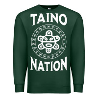 Sports Green white taino nation coqui sun boricua taino Premium Sweatshirt - artisFamous