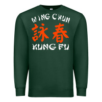 Sports Green wing chun kung fu conception inspirante Premium Sweatshirt - artisFamous