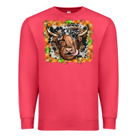 Cardinal highland cow Premium Sweatshirt - JahusDesignShop