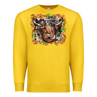 Lemon highland cow Premium Sweatshirt - JahusDesignShop