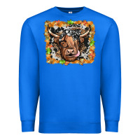True Royal highland cow Premium Sweatshirt - JahusDesignShop