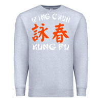 Heather Grey Wing Chun Premium Sweatshirt - artisFamous