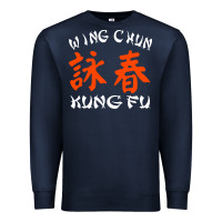 Navy Wing Chun Premium Sweatshirt - artisFamous